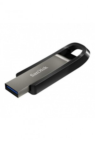 USB atmintukas SanDisk Extreme Go Juoda Plienas 64 GB