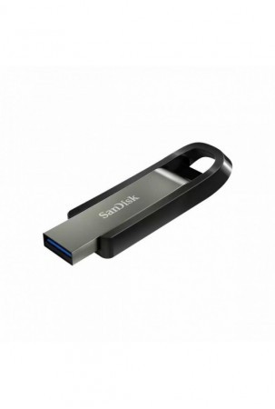 USB atmintukas SanDisk Extreme Go Juoda Plienas 64 GB