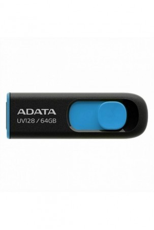 USB atmintukas Adata 64GB DashDrive UV128 Mėlyna Juoda 64 GB