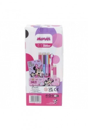 Set de Papetărie Minnie Mouse 25 Dalys Rožinė