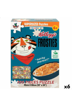 Dėlionė Colorbaby Kellogg's Frosties 300 Dalys 6 vnt. 60 x 45 x 0,1 cm