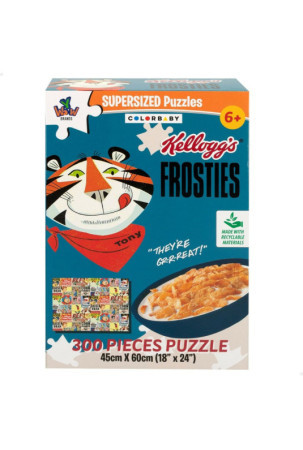 Dėlionė Colorbaby Kellogg's Frosties 300 Dalys 6 vnt. 60 x 45 x 0,1 cm