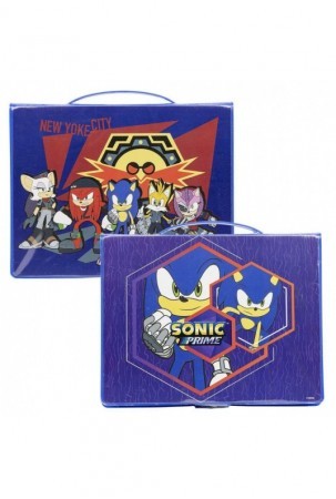 Set de Papetărie Sonic Lagaminas Tamsiai mėlyna