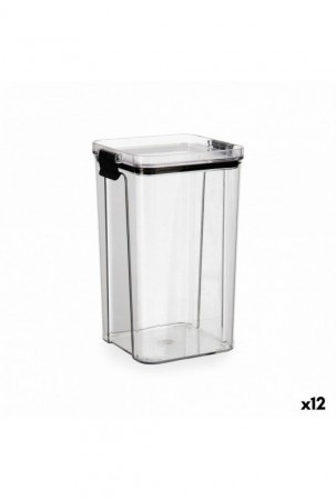 Maisto konservavimo konteineris Quid Cocco Skaidrus Plastmasinis 1,3 L (12 vnt.)