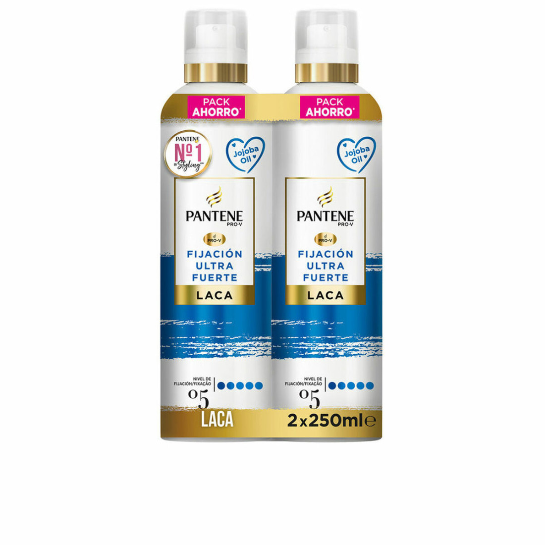 Viršutinis sluoksnis Pantene  2 x 250 ml Ypač stiprus 250 ml