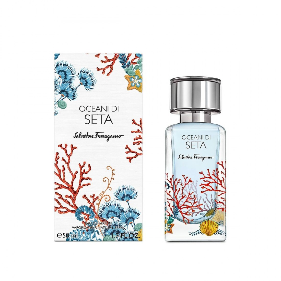 Unisex kvepalai Salvatore Ferragamo EDP Oceani di Seta 50 ml