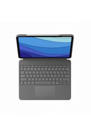 Klaviatūra Logitech iPad Pro 2020 12.9 Pilka Ispaniška Qwerty