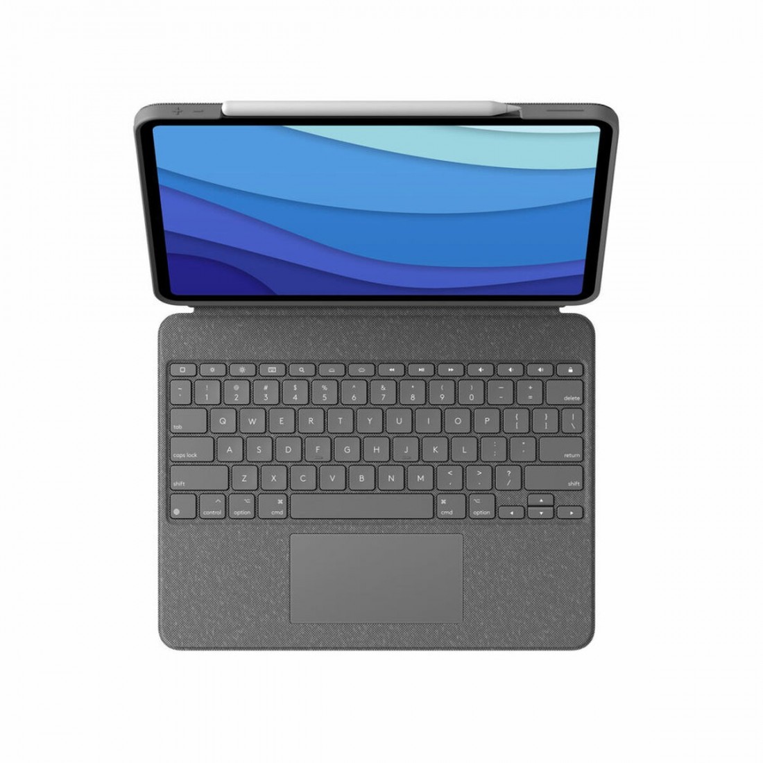 Klaviatūra Logitech iPad Pro 2020 12.9 Pilka Ispaniška Qwerty