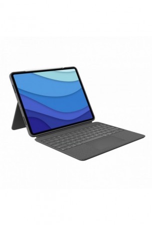 Klaviatūra Logitech iPad Pro 2020 12.9 Pilka Ispaniška Qwerty