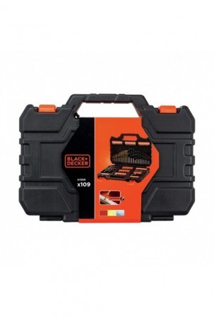 Ritinių rinkinys Black & Decker a7200-x Lagaminas 109 Dalys