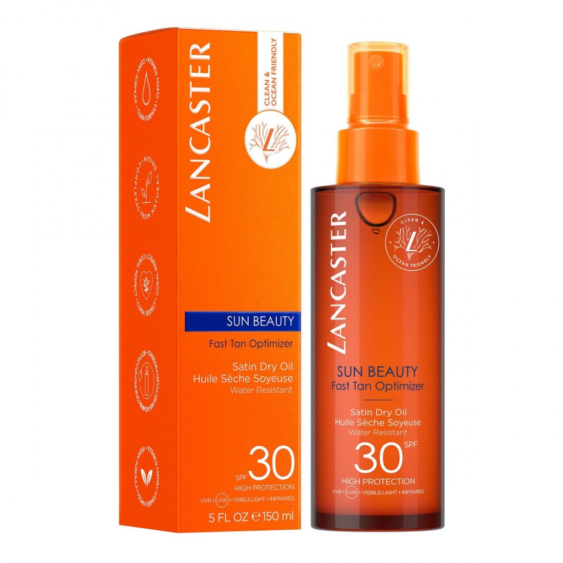 Apsauginis nuo saulės aliejus Lancaster Sun Beauty Spf 30 150 ml