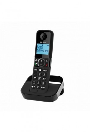 Fiksuotojo ryšio telefonas Alcatel F860 Juoda