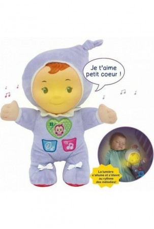 Pliušinis žaislas, leidžiantis garsus Vtech Baby Louison, mon lumi poupon