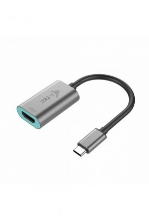 USB C – HDMI adapteris i-Tec C31METALHDMI60HZ  Pilka