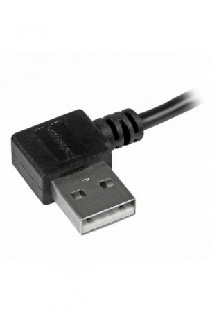 Kabelis USB į mikro USB Startech USB2AUB2RA2M   Juoda