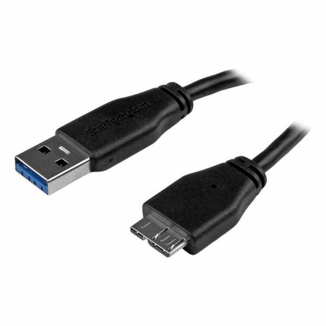 Kabelis USB į mikro USB Startech USB3AUB3MS    Juoda