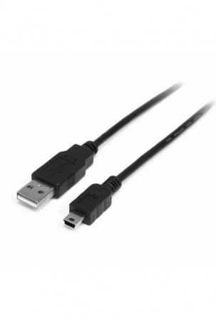 USB A - USB B kabelis Startech USB2HABM1M    Juoda