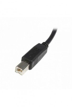 USB A - USB B kabelis Startech USB2HAB5M   Juoda