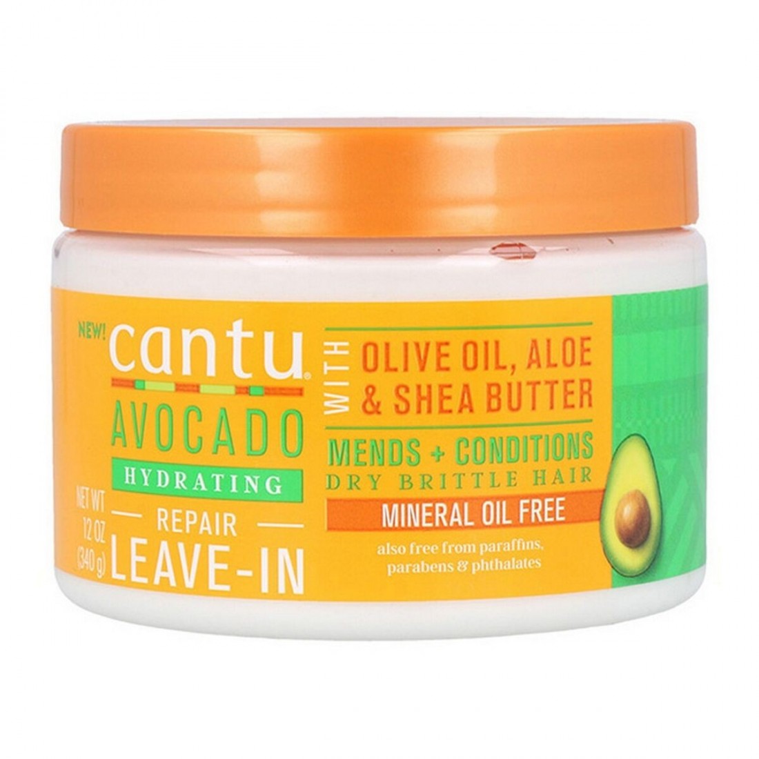 Formuojamasis kremas Cantu Avocado Hydrating Repair (340 g)