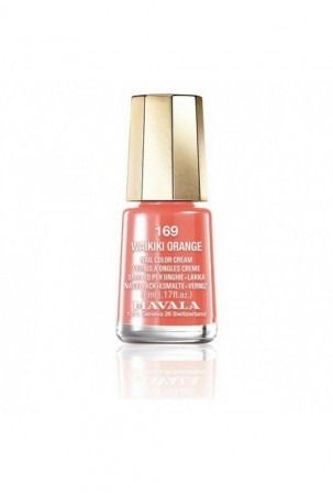 Nagų lakas Nail Color Cream Mavala 169-waikiki orange (5 ml)