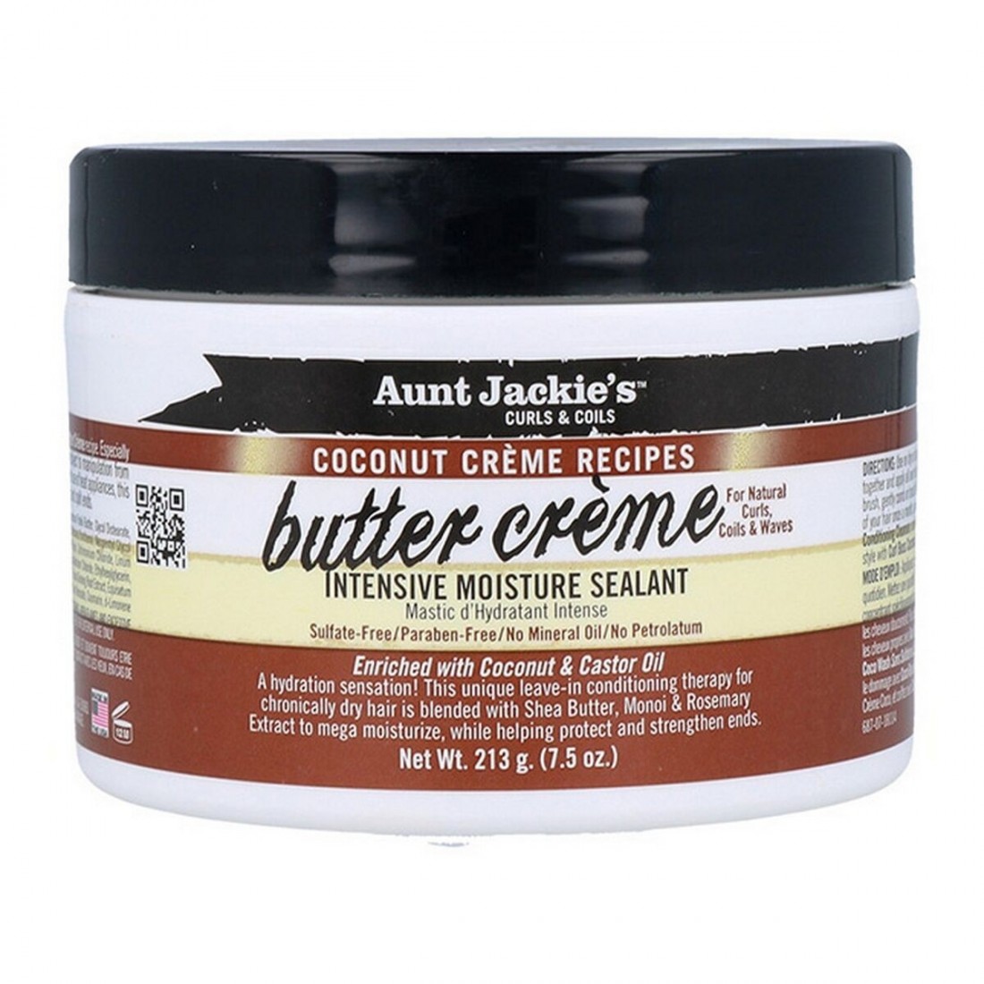 Formuojamasis kremas Aunt Jackie's Curls & Coils Coconut Butter (213 g)