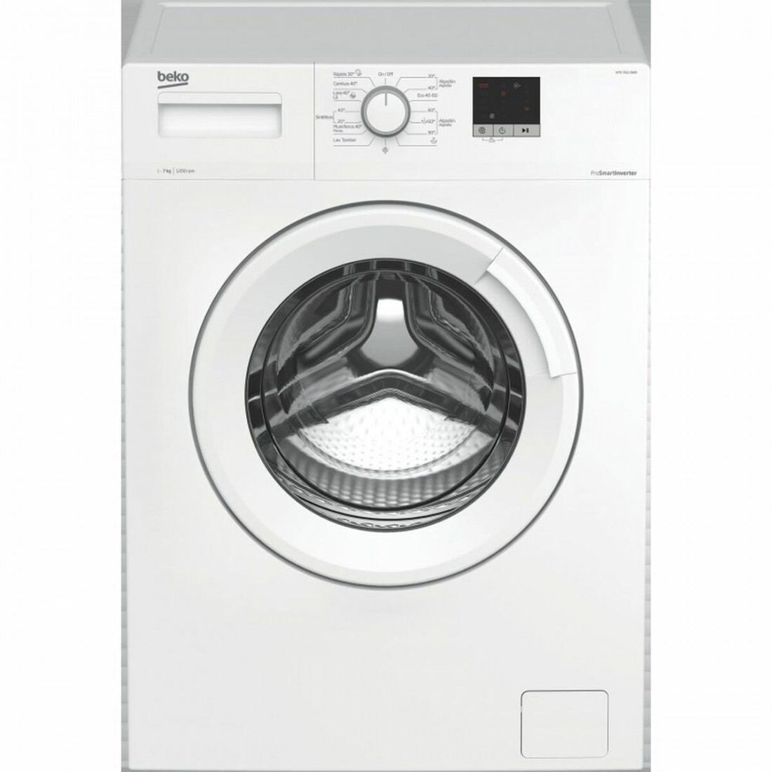 Skalbimo mašina BEKO WTE 7611 BWR 7 kg 1200 rpm 60 cm