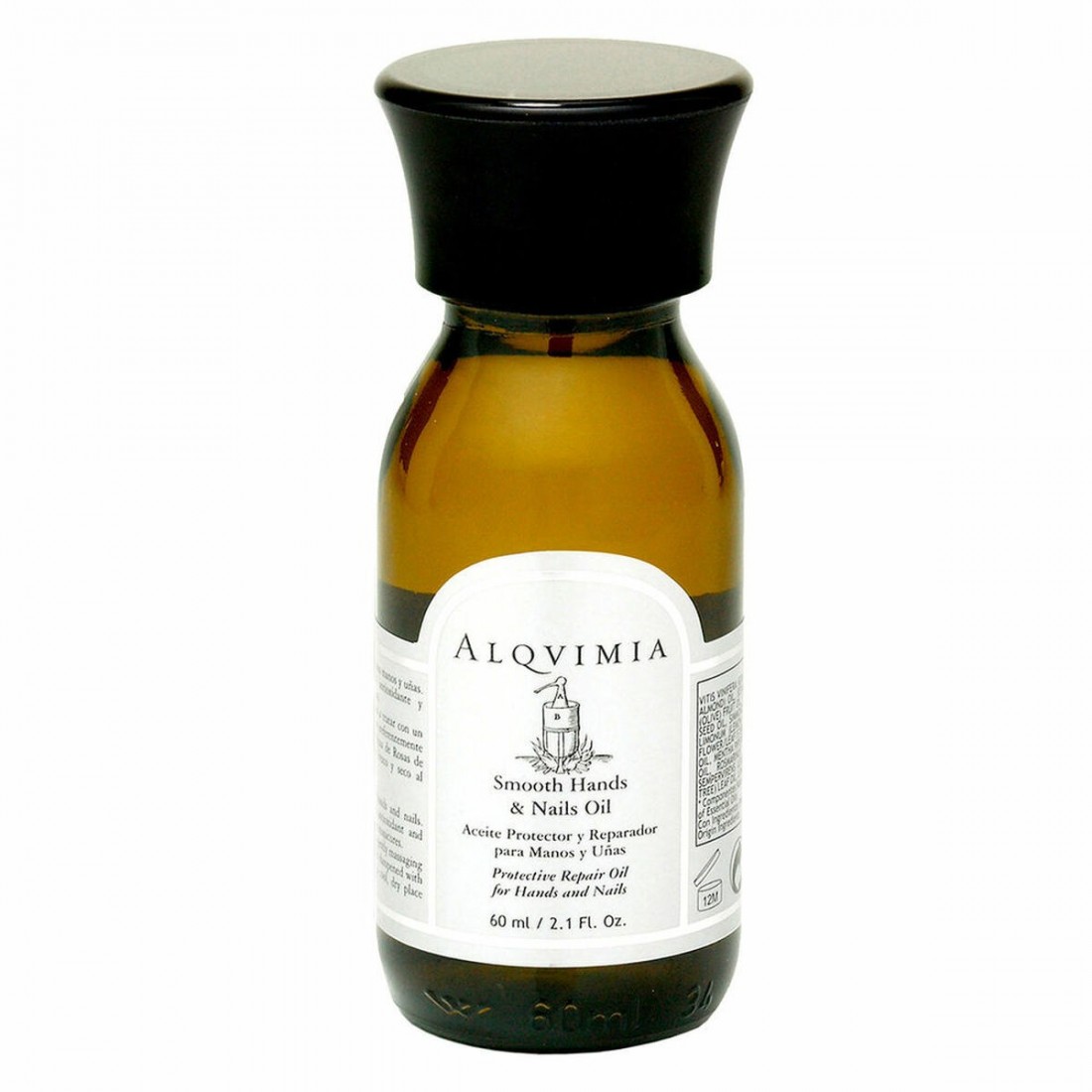 Atstatantis aliejus Smooth Hands & Nails Alqvimia (60 ml)