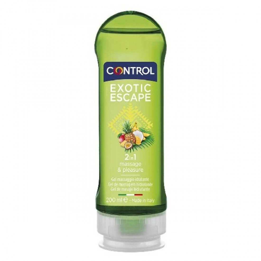 Erotinis masažinis aliejus Exotic Escape Control 8411134135803 (200 ml)