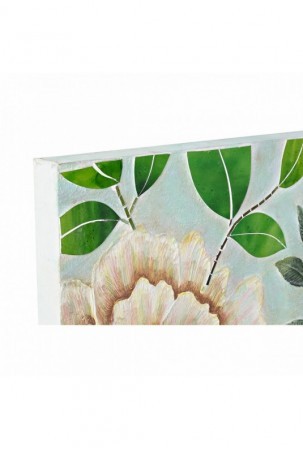 Drobė DKD Home Decor Spalvotas Gėlės 80 x 4 x 120 cm (1 vnt.)