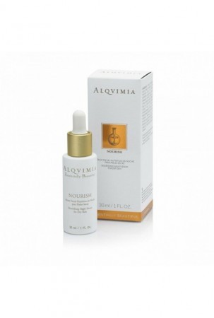 Atkuriamasis naktinis serumas Nourish Alqvimia (30 ml)