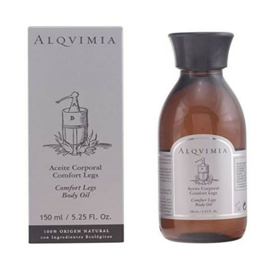 Raminamasis kojų aliejus Alqvimia (150 ml)