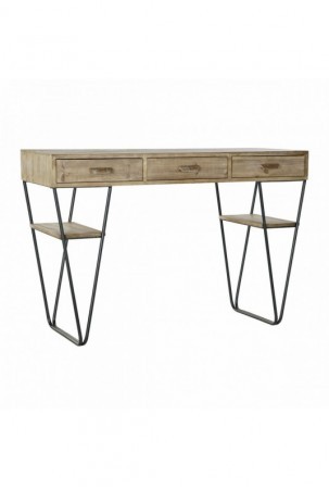 Konsolė DKD Home Decor Juoda Metalinis Eglė (120 x 43 x 78 cm)