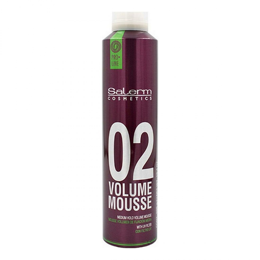 Ilgalaikiai dažai Proline 02 Volumen Mousse Salerm 8420282038706 (300 ml)