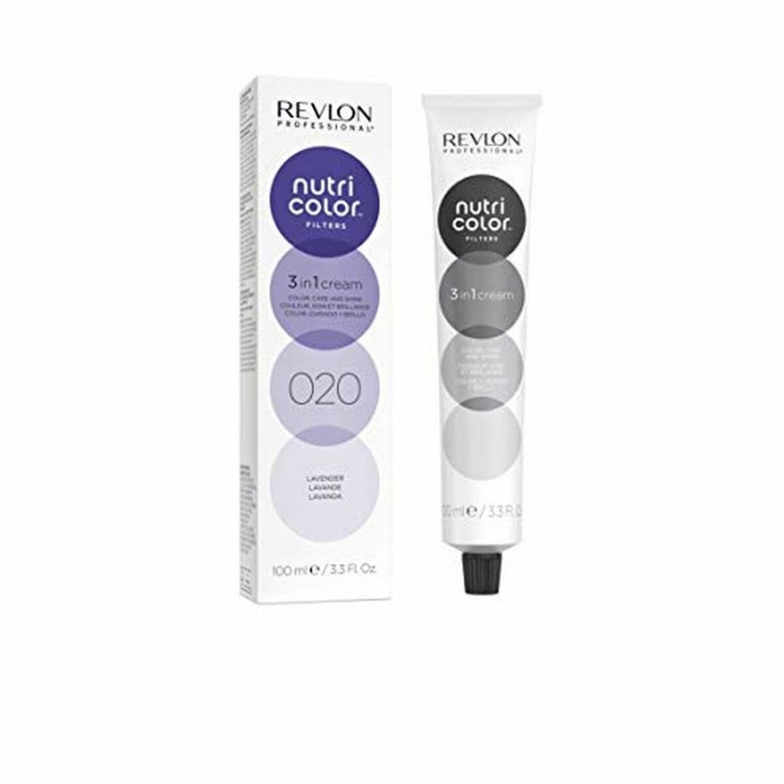 Maitinanti plaukų kaukė Nutri Color Filters Revlon Levandos (100 ml)