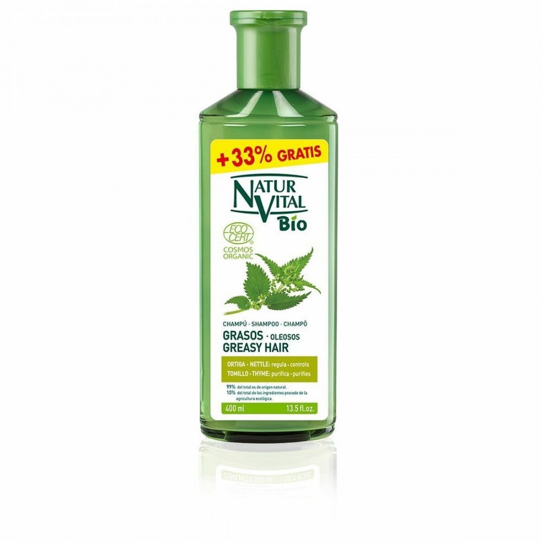 Šampūnas Naturvital (400 ml)