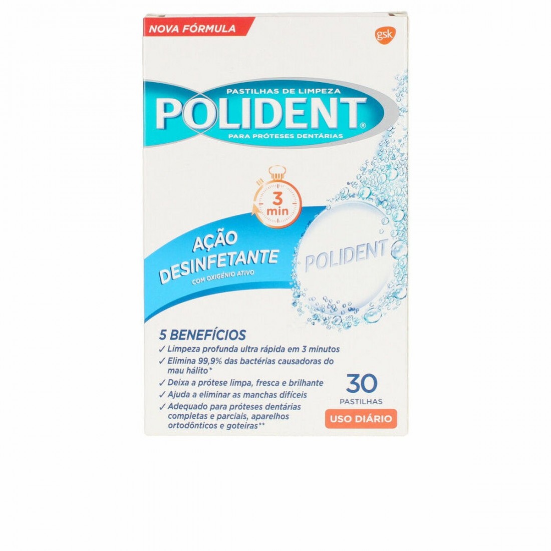 Dušo želė Polident (30 uds)