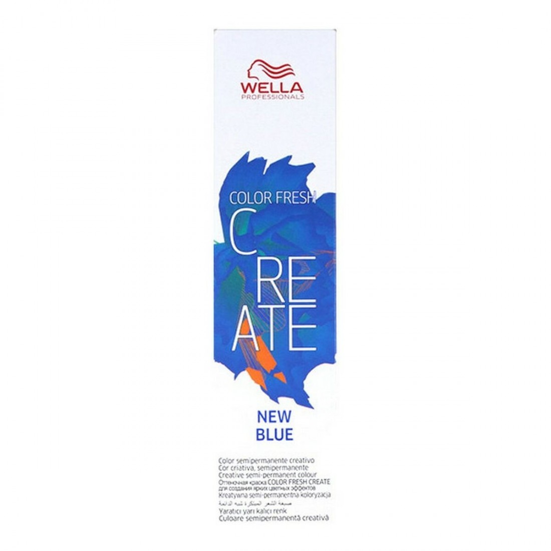 Pusiau permanentinis atspalvis Color Fresh Create New Wella Color Fresh Mėlyna (60 ml)