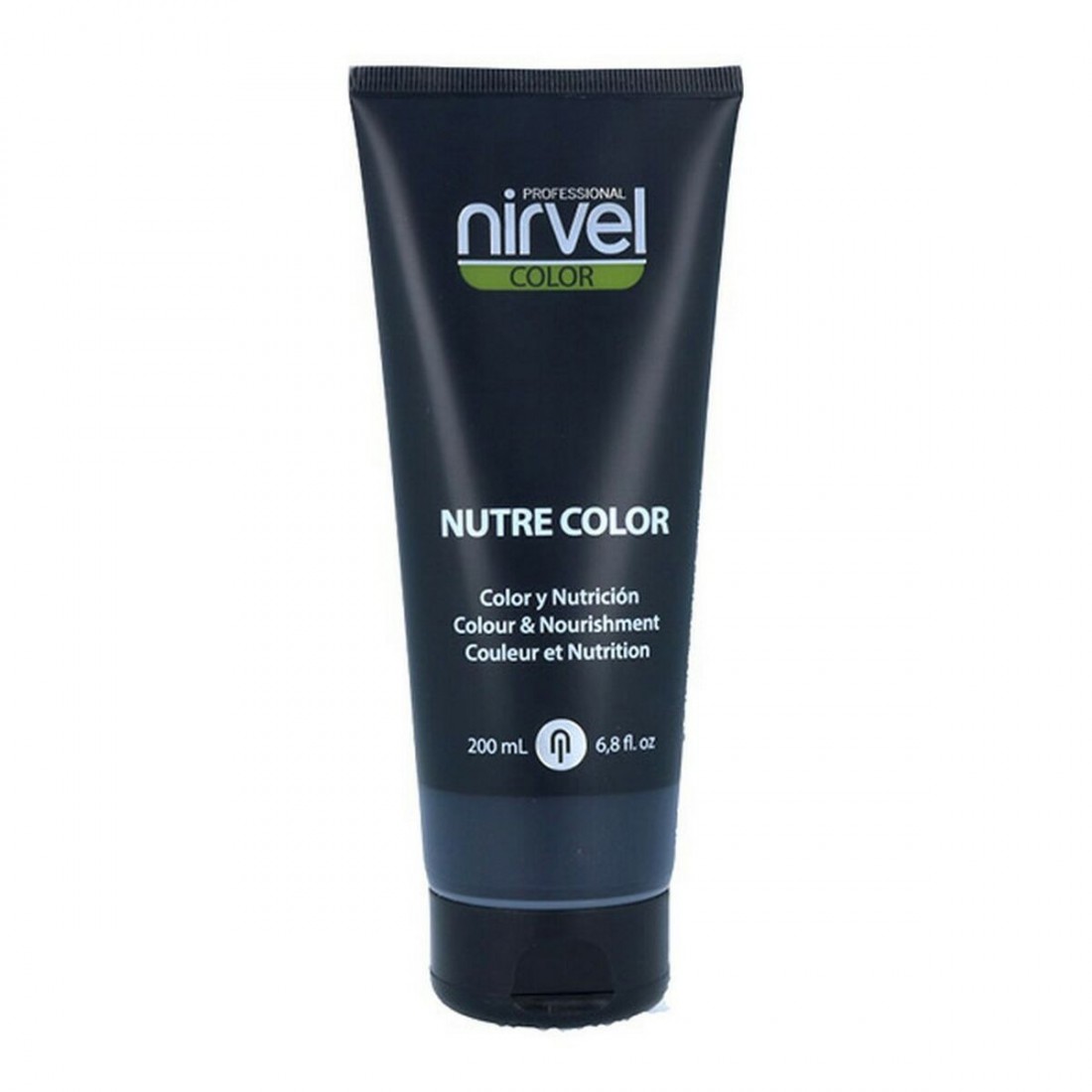 Trumpalaikiai dažai Nutre Color Nirvel Color Nutre Juoda (200 ml)