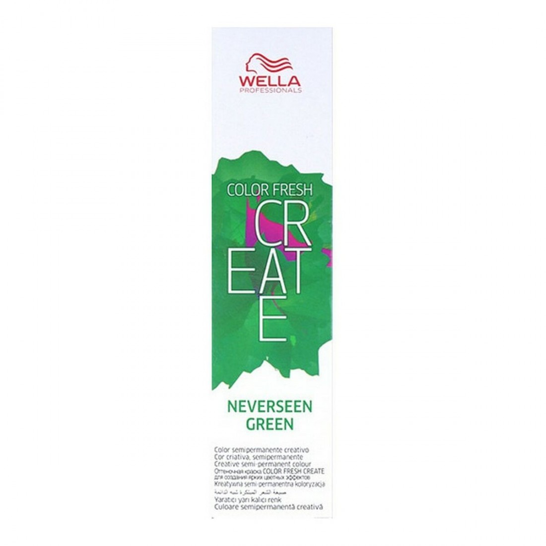 Pusiau permanentinis atspalvis Color Fresh Create Neverseen Wella Žalia (60 ml)