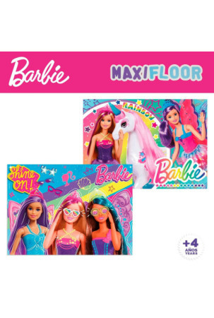 4 galvosūkių rinkinys Barbie MaxiFloor 192 Dalys 35 x 1,5 x 25 cm