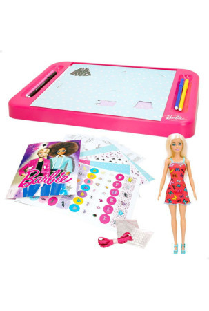 Mados studija Barbie Fashion Workshop Lėlė Stalinė lempa