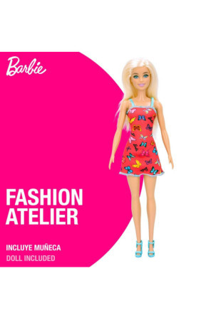 Mados studija Barbie Fashion Workshop Lėlė Stalinė lempa