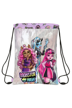 Kuprinė su virvutėmis Monster High Best boos Alyvinė