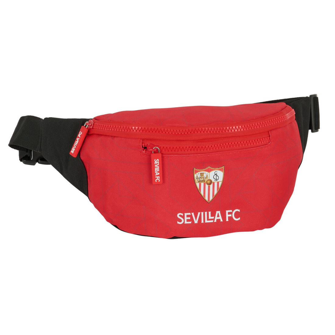 Diržo kišenė Sevilla Fútbol Club Juoda Raudona Sportas 23 x 12 x 9 cm