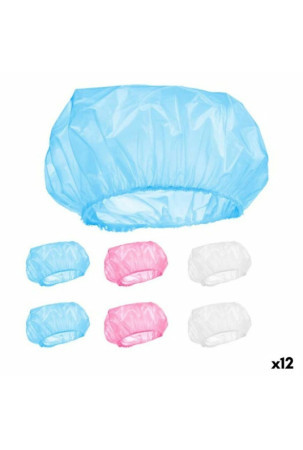 Dušo kepuraitė Rinkinys Spalvotas 28 cm Plastmasinis (12 vnt.)