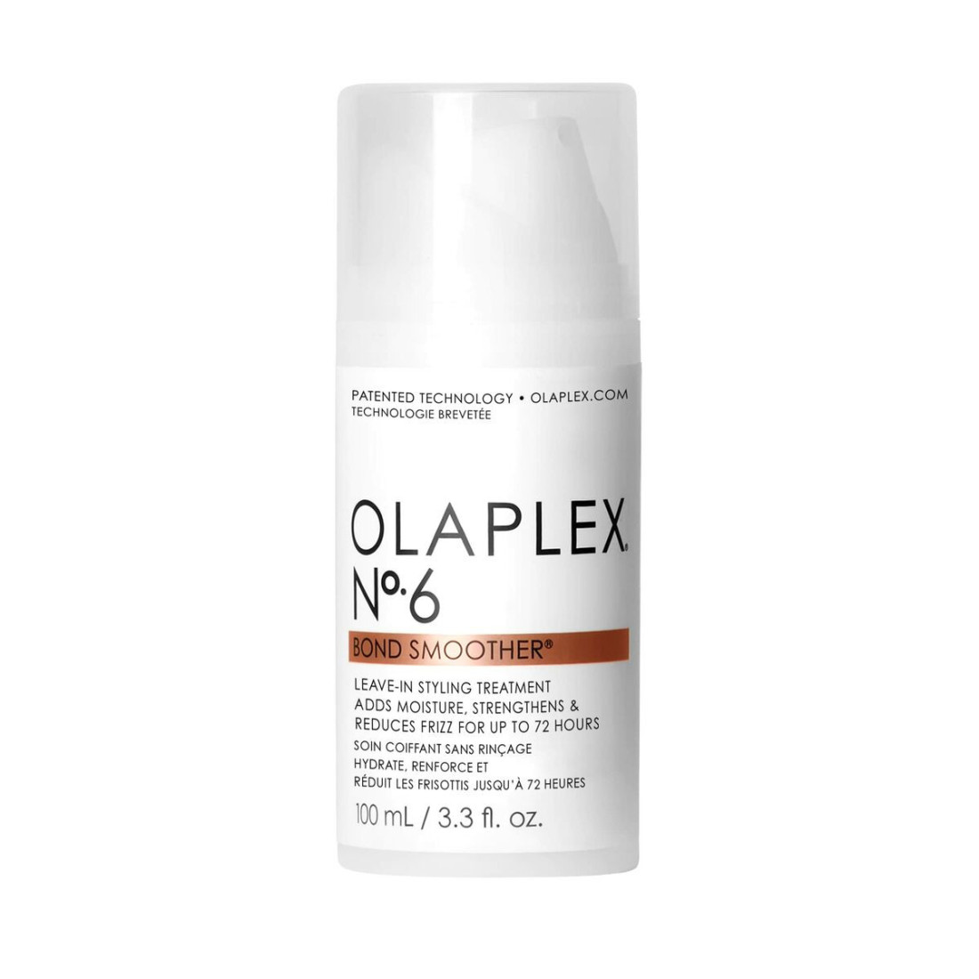 Plaukus tiesinanti kapiliarinė priemonė Olaplex Nº 6 Bond Smoother 100 ml