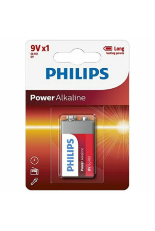 Šarminė baterija Philips Batería 6LR61P1B/10 9V 6LR61