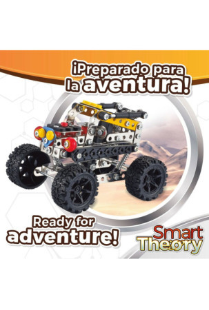 Statybos rinkinys Colorbaby Smart Theory Mecano Monster Car Automobilis 201 Dalys (6 vnt.)