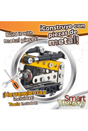 Statybos rinkinys Colorbaby Smart Theory Mecano Monster Car Automobilis 201 Dalys (6 vnt.)