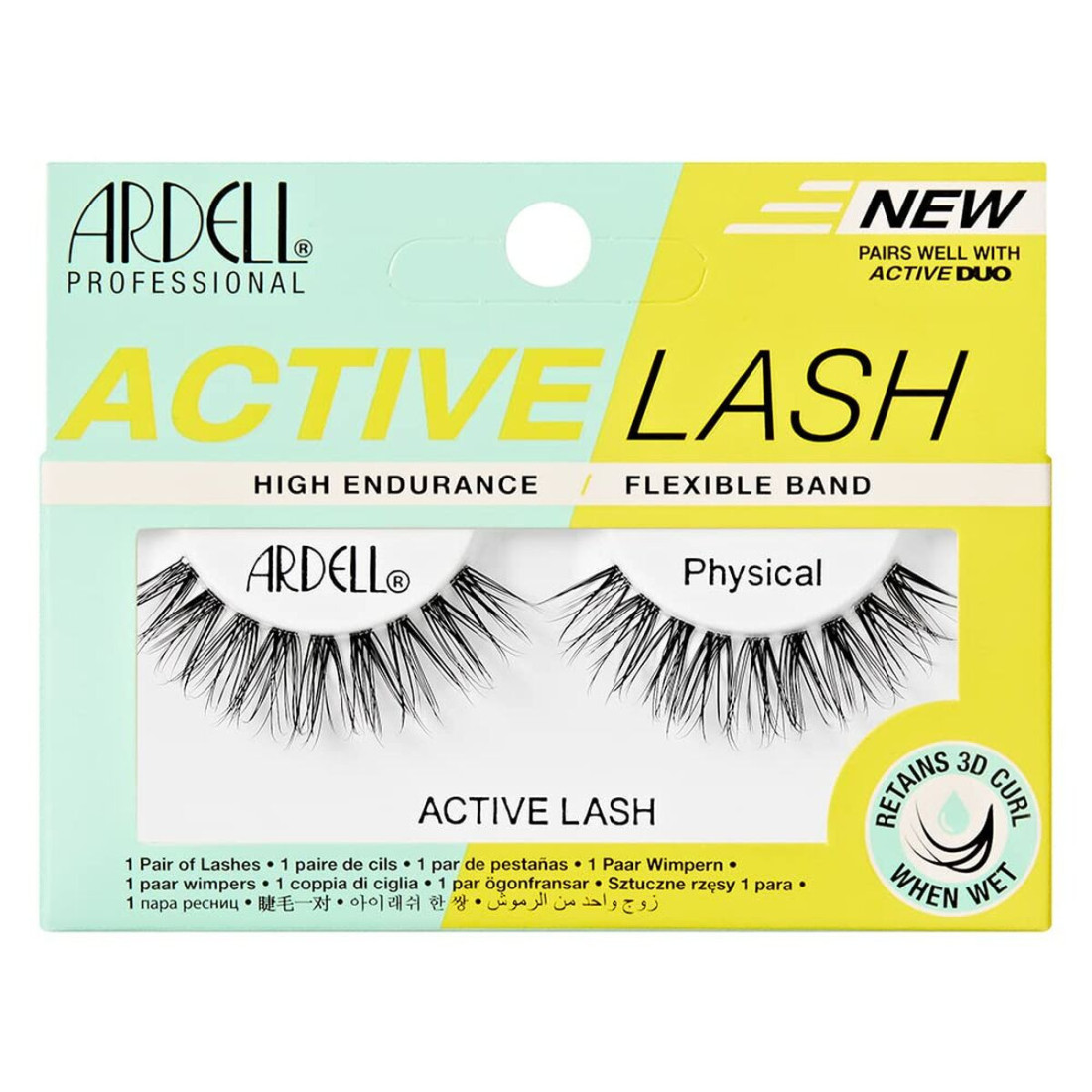 Netikrų blakstienų rinkinys Ardell Active Lashes Physical